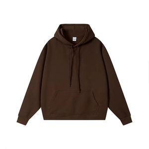 Sweat-shirt à capuche en <span class=keywords><strong>coton</strong></span> composite pour <span class=keywords><strong>femme</strong></span>, automne et hiver, modèles basiques, coupe ample, couleur unie, <span class=keywords><strong>pull</strong></span>-over - Product Image 6