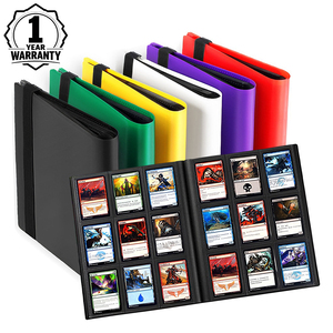 Vente directe usine : Classeur MTG 9 pochettes durable avec bande élastique de fixation pour cartes à collectionner, cartes de sport et cartes TCG - Product Image 1