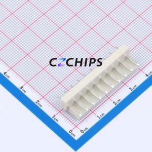 BX-VH3.96-10PZZ-GW Wire-to-Board Pin Header Through hole Component (THT),P=3.96mm Connector 1x10P 3.96mm Through Hole VH - Product Image 1