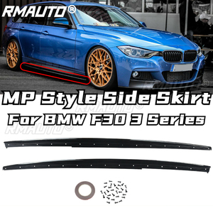 F30 MP Sport Side Skirt Extension Car Winglet <b>Splitters</b> Lip for BMW F30 3 Series F35 F80 M3 2013-2019 Side Skirt Body Kit - Product Image 2