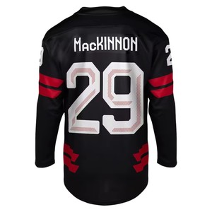<span class=keywords><strong>Maillot</strong></span> <span class=keywords><strong>de</strong></span> <span class=keywords><strong>hockey</strong></span> sur glace brodé HIDON 2026 Nouveau Canada 97 Connor McDavid 8 Cale Makar 29 MacKinnon 87 Crosby 21 Point 13 Reinhart - Product Image 5