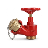 Robinet de raccordement en alliage d'aluminium de style français DN40/45mm BSP pour hydrant d'incendie, installation facile
