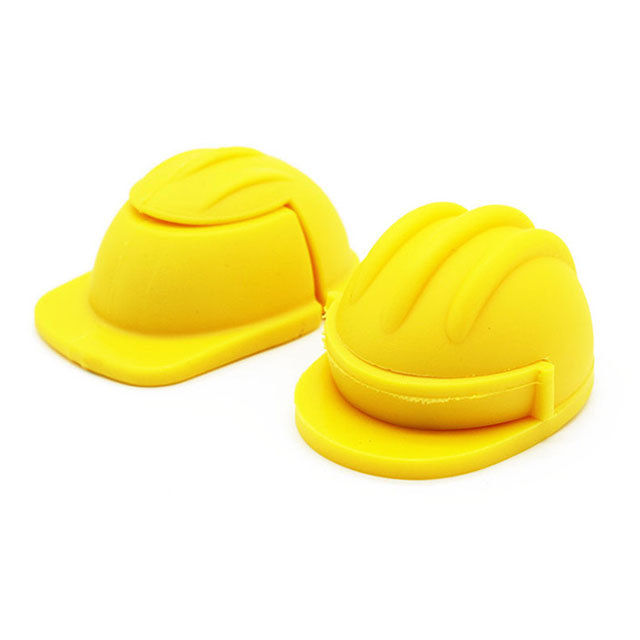 Cartoon Crash Helmet USB Flash Drive 2.0 1GB 2GB 4GB 8GB PVC Memory Stick 16GB 32GB 64GB Pen Drive with Custom Logo