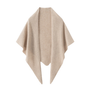 Dames Nieuwe Traditionele Gebreide Herfst En Winter Sjaal Warme Verhoging Driehoek Handdoek <span class=keywords><strong>Cape</strong></span> En Sjaal Mantel - Product Image 1