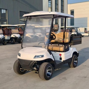 Voiturette de <span class=keywords><strong>golf</strong></span> tout-terrain de qualité supérieure, 2 places, avec compartiment de chargement, 2 positions, électrique, buggy de plage, chariot classique - Product Image 1
