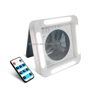 Ventilateur de toit électrique pour camping-car 340x340mm 12V 24V avec capteur de pluie, éclairage LED et télécommande, pour <span class=keywords><strong>caravane</strong></span> - Product Image 5