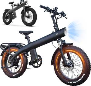 Bicicleta Eléctrica KIXIN Original <span class=keywords><strong>Q3</strong></span> de 20 Pulgadas, Plegable, para Terreno Plano y Montaña, con Neumáticos Gruesos, Híbrida - Product Image 3