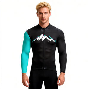 Jersey de Ciclismo de Manga Larga, Ligero, Transpirable, de Secado Rápido, Diseño Personalizado, Profesional, para Equipo de Ciclismo al Aire Libre - Product Image 5