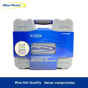 American Blue -Point Tools Jeu de 77 douilles métriques 3/8 "en acier au chrome-vanadium Garantie de 3 ans Ensemble d'outils de réparation automobile - Product Image 3