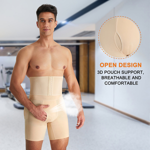 Pakaian Dalam Pria Pembentuk Tubuh, Korset Pinggang yang Dapat Disesuaikan, Celana Dalam Pembentuk Tubuh Pengangkat Bokong dengan Pembungkus Pelatih Pinggang - Product Image 5