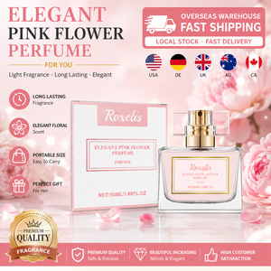 <span class=keywords><strong>Profumo</strong></span> Floreale <span class=keywords><strong>Rosa</strong></span> 50ml, Fragranza Duratura, Spray Elegante e Fresco per Donne, Spedizione da Magazzino Estero - Product Image 1