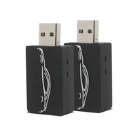 Adaptador Inalámbrico para Auto con USB, Compatible con Apple CarPlay y Android Auto