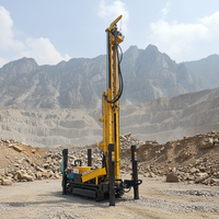 Nouvelle machine de forage de puits d'eau diesel haute efficacité KY 400, forage de trous de 400 m de profondeur, machinerie de construction fiable