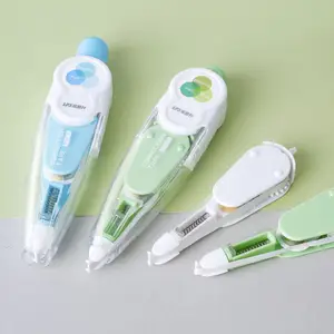 Plus Mr Correction Tape Refillable Cheap Price OEM Factory Stationery Retractable Correction Tape Pen Style