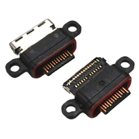 Connecteur USB Type-C 24 broches étanche IP68 haute fiabilité pour la charge et le transfert de données des cartes d'automatisation industrielle et des modules d'alimentation PD