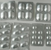 Feuille d'aluminium thermoformable laminée et imprimée OPA/AL/PVC pour machine d'emballage de comprimés