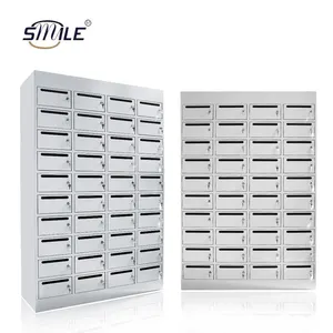 SMILETECH Multi-Door New Design 60/80 Doors Large Parcel Delivery Drop Box Lockable Secure Out Mailboxes