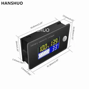 JS-C35 Li-Ionen Lifepo4 Blei-Säure-Batterie tester Kapazitäts anzeige Messgerät Voltmeter Temperatur überwachung 12V 24V 36V 48V