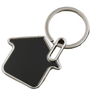 <span class=keywords><strong>Promo</strong></span> Regalo Llavero de metal Llaveros en forma de Casa Diseño colorido personalizado Acabado de resina Colgante de llave - Product Image 4