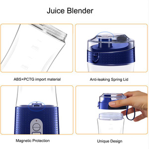Nhà máy mới bán hàng điện máy ép trái cây Máy xay sinh tố 3 trong 1 xách tay Máy ép trái cây máy xay sinh tố USB chất lượng tốt máy ép trái cây Máy xay sinh tố máy - Product Image 6