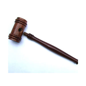 AYAANS-Ensemble de marteau et bloc en bois de rose gravé à la main pour les cadeaux juridiques et d'entreprise - Product Image 1