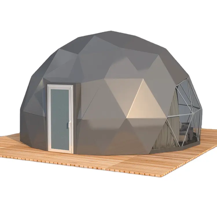 Tùy Chỉnh Kinh Tế Geodesic Dome Nhà/Sống Dome Nhà/Igloo Dome Nhà