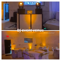 Balletstar 6X18W 6In1 Uplights Batterie Sans Fil LED Par Lumière pour Bar de Mariage Salle à Manger