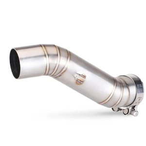 Tubo de Escape para Motocicleta <span class=keywords><strong>Honda</strong></span> CB400 CBR400 CB500F <span class=keywords><strong>CB500X</strong></span> CBR500 CBR500R 2016-<span class=keywords><strong>2022</strong></span>, Tubo de Enlace Medio de 51 mm - Product Image 4