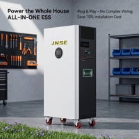 Système d'énergie intelligent tout-en-un 16 kWh avec contrôle par application, meilleur prix, installation facile, Plug & Play, zéro gaspillage d'espace