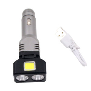 Chất lượng cao Loại-C có thể sạc lại COB <span class=keywords><strong>LED</strong></span> Đèn Pin Mini <span class=keywords><strong>torch</strong></span> ánh sáng với an toàn búa - Product Image 5
