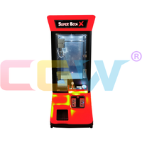 Machine à grappins commerciale CGW Super Box X Prize Crane pour centre de jeux (Royaume-Uni/Espagne/Italie/Croatie/France/Allemagne)