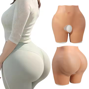 Tummy Slimming 3400g Fake Buttock 2.6cm Thickness Silicone Buttocks Bum and Butt <b>Hip</b> Enhancer <b>Padded</b> Pants <b>for</b> Women - Product Image 2