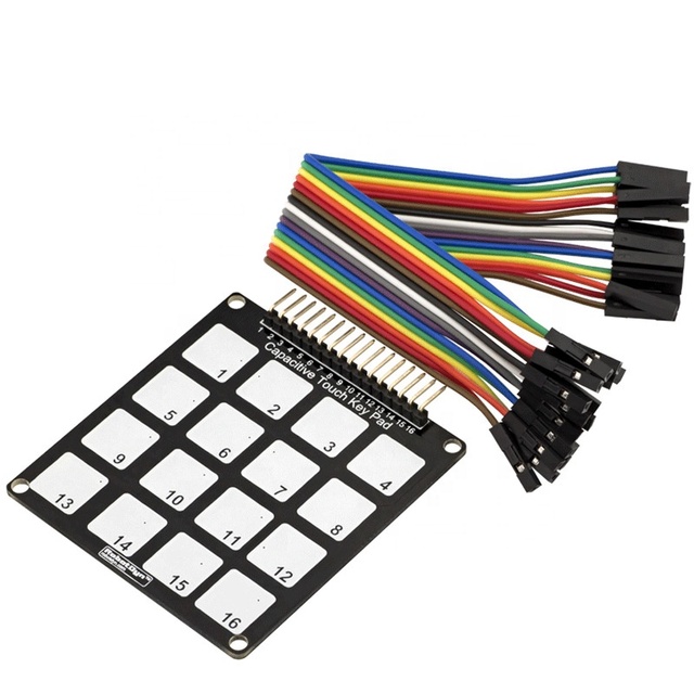 Capacitive Touch Keyboard 16 Keys Touch Keyboard Module 4*4 Keyboard Touch TTP229