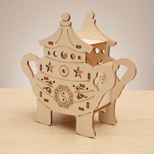 OKYN-G6530 Kit Eksperimen Kayu Model Mainan Pemurnian Petasan
