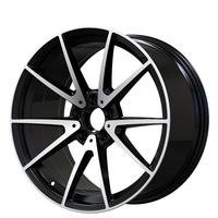 Vente en gros de jantes de voiture pour passagers de 19 pouces, 5x112, face usinée/jantes entièrement peintes pour Mercedes