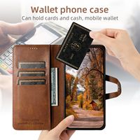 Nouveau design Flip Type Protection complète PU multicouche portefeuille en cuir fente pour carte étui de téléphone avec support pour iPhone 16 15 14 Pro Max