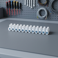 Borniers de puissance robustes PA60P en acier PP, ignifuges UL94V-2, 101A 750V, certifiés CE, qualité garantie, connexion facile, durables