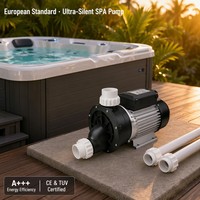 Mini pompe de spa pour baignoire 0,5 CV 220 V avec interrupteur pneumatique, raccord 48,5 mm, sans prise, câblage direct, pompe de circulation d'eau PROWAY pour hydromassage