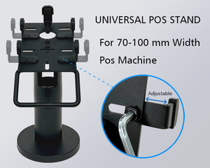 OEM Adjustable Metal POS Swivel <strong>Display</strong> <strong>Stand</strong> for A920 Pro Credit Card Terminal <strong>Stand</strong> for <strong>Tablet</strong> PC's - Product Image 5