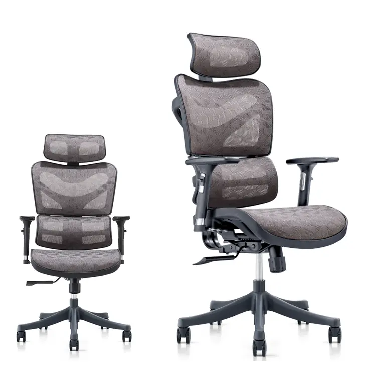 Modern Computer Mesh Office Chair 3D Armrest Adjustable High Back Ergonomic Chair Office