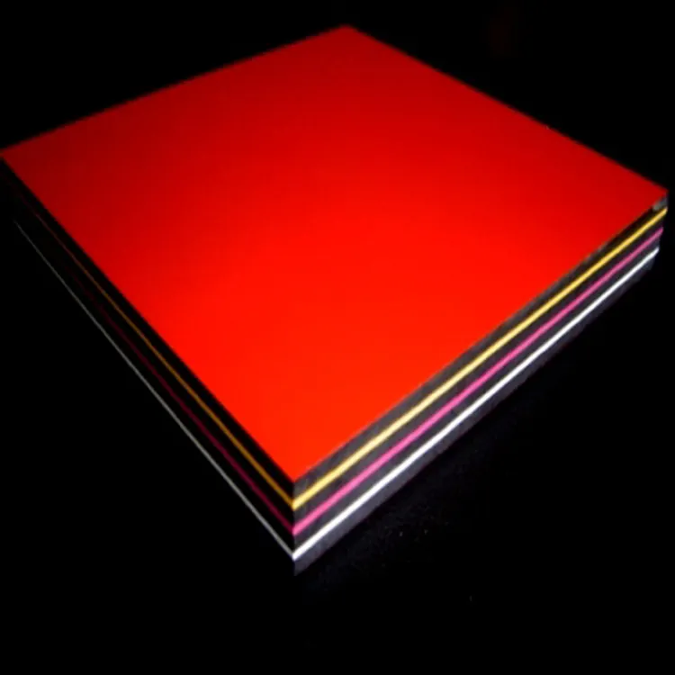 Kleur Core Compact Deur Hoge Druk Laminaat Film Vel Hpl Panel Materiaal Fenol Board Prijs