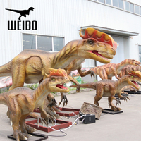 Gerçek Boyutta Animatronik Dinozor Modeli, Eğlence Parkı Temalı Aktiviteler için Gerçekçi Robotik Dinozor Figürü