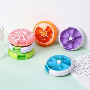 JH Medibox - Estuche Organizador Semanal de Pastillas de PP a Prueba de Niños con Cordón - Kit de Viaje y Primeros Auxilios Portátil para Vitaminas - Product Image 1