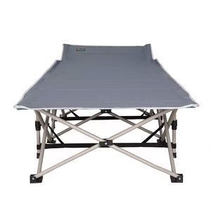 High Quality 600x300D Polyester With 0.8mm Steel Tube Polyester Material <b>Folding</b> Bed Camping Camp Bed Camping Bunk Bed <b>Cots</b> - Product Image 3