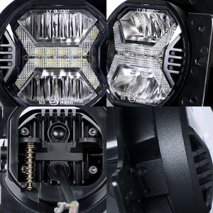 LOYO 4 ''Rond Led Fog Light IP67 Rate Waterproof 4inch LED Driving Fog Lamp 2000LM Led Fog Light Pour Jeep Wrangler JL 2018 2019 - Product Image 4
