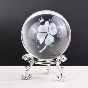 wholesale hologram photobin crystal ball high quality crystal globe crystal crafts