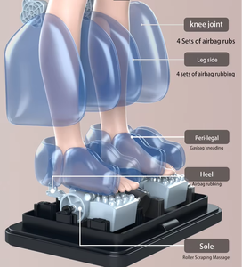 Silla de masaje eléctrica 4DSL Track Luxury AI Full <span class=keywords><strong>Body</strong></span> Robot Silla de masaje gravedad cero Movimiento inteligente Brazo robótico - Product Image 4