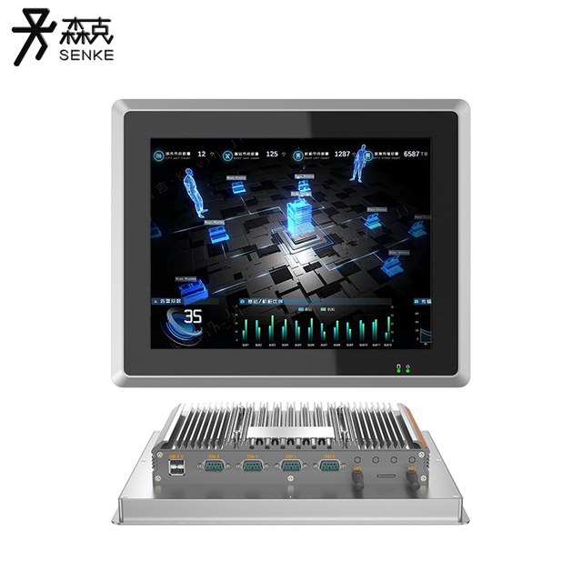 10.4 12.1 15 17 19 Factory Low Price Inch Industrial All-in-one Computer Industrial Panel Pc Touch Screen Rugged Computer