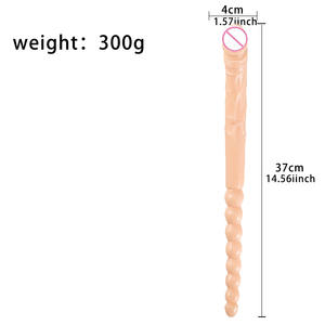 Dubbele Hoofd Dildo Speelgoed Voor Volwassen Flexibele Jelly Vagina Anale Vrouwen Gay Lesbische Ended <span class=keywords><strong>Dong</strong></span> Penis Kunstmatige - Product Image 3