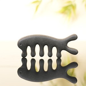 Handmade <b>Blended</b> Incense Beads Inlaid Wooden Comb Chinese Style Portable Aromatherapy Comb Massage Hair Care Comb Gift - Product Image 2